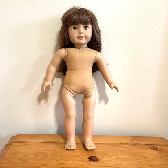 Vintage 90s American Girl Doll Just Like You #8 Red Hair Green Eyes Pleasant Co.